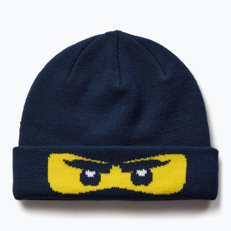 Detská zimná čiapka LEGO Lwantony 710 dark navy/blue