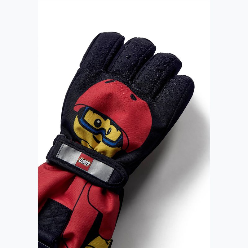 Detské rukavice LEGO Lwagan 811 black 3