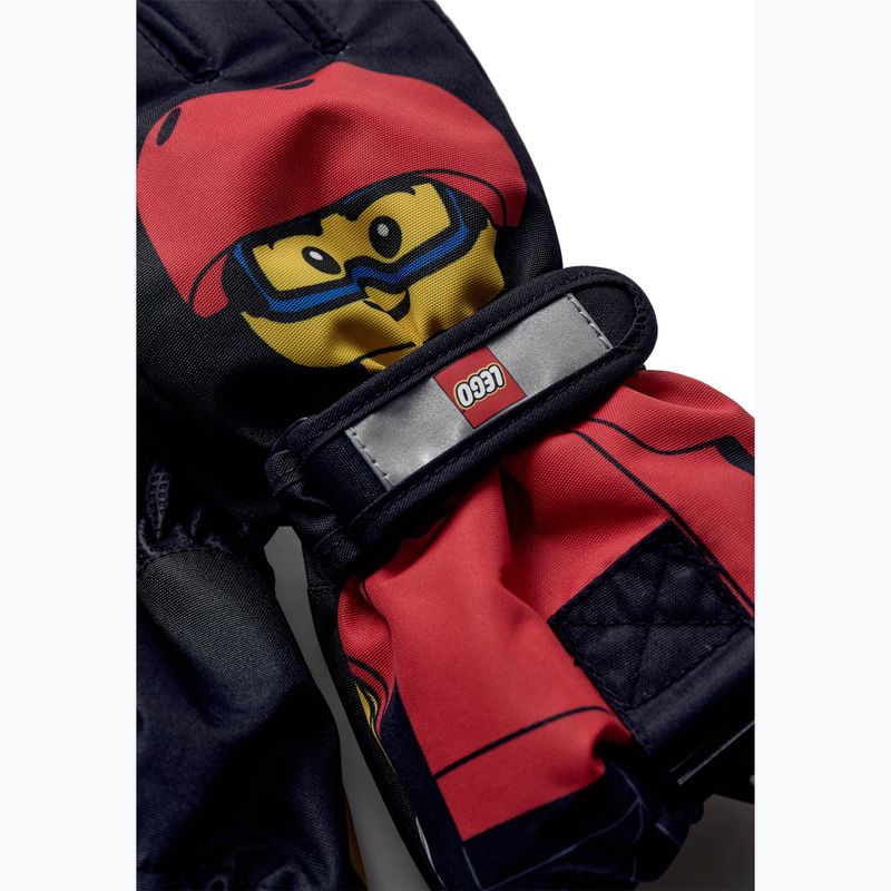 Detské rukavice LEGO Lwagan 811 black 4