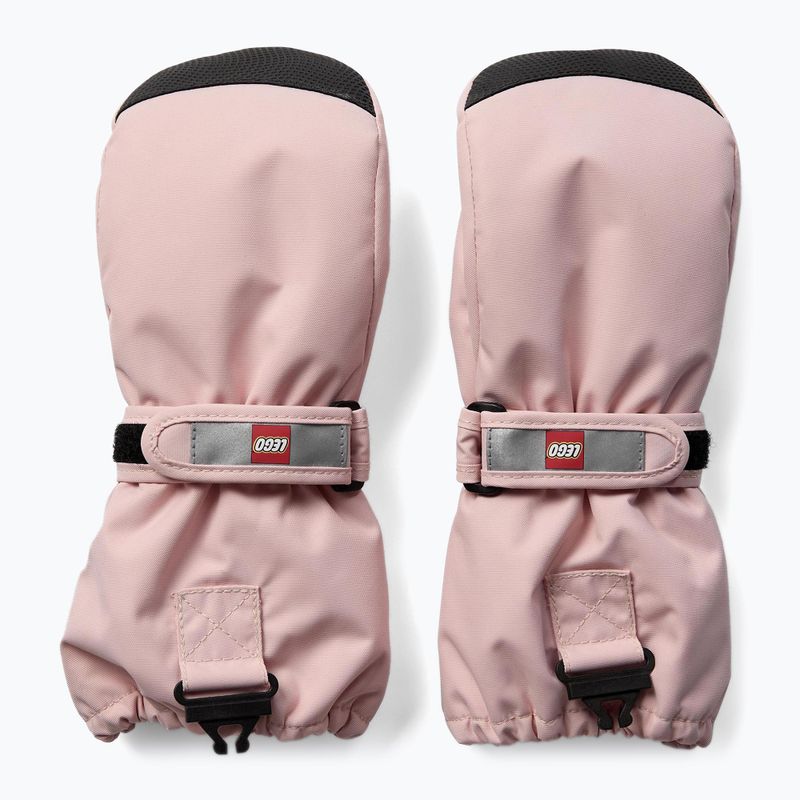 Detské lyžiarske rukavice  LEGO Lwatlin 706 light pink 2