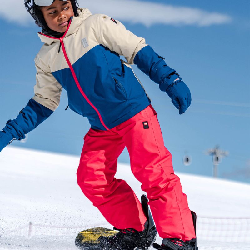 Detské lyžiarske rukavice LEGO Lwazun 705 2023 dark blue 7