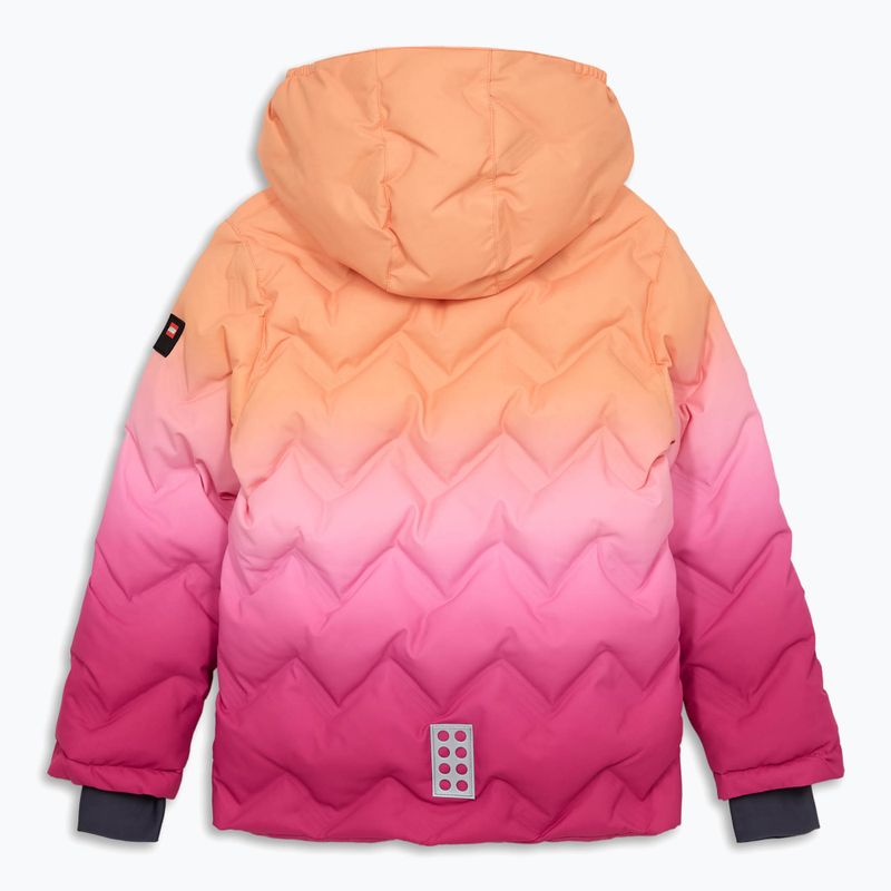 Detská lyžiarska bunda LEGO Lwjested 709 pink 2