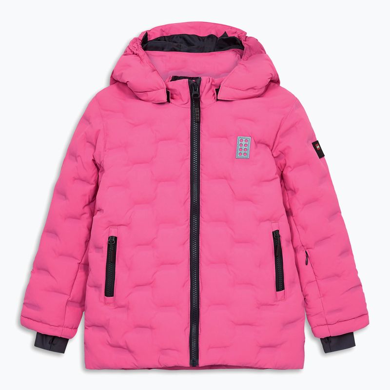 Detská lyžiarska bunda LEGO Lwjipe 706 pink