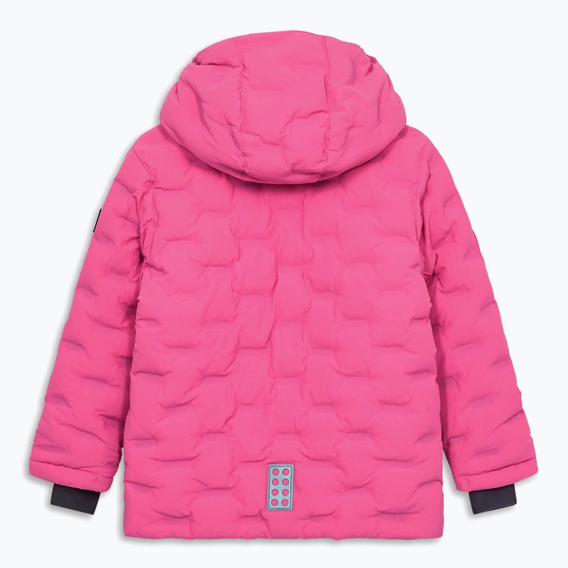 Detská lyžiarska bunda LEGO Lwjipe 706 pink 2