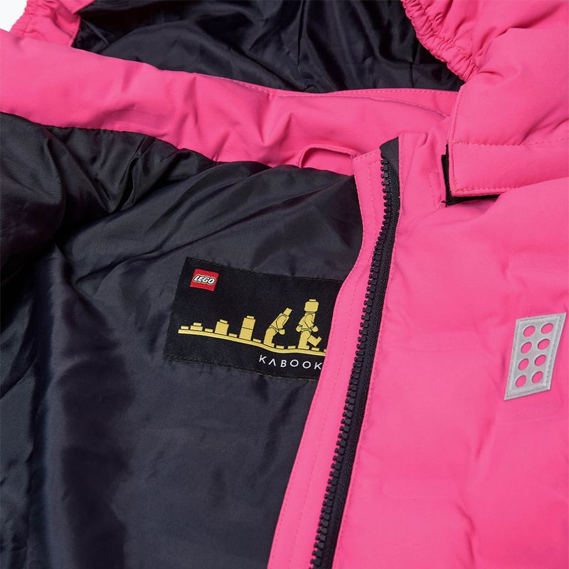 Detská lyžiarska bunda LEGO Lwjipe 706 pink 5