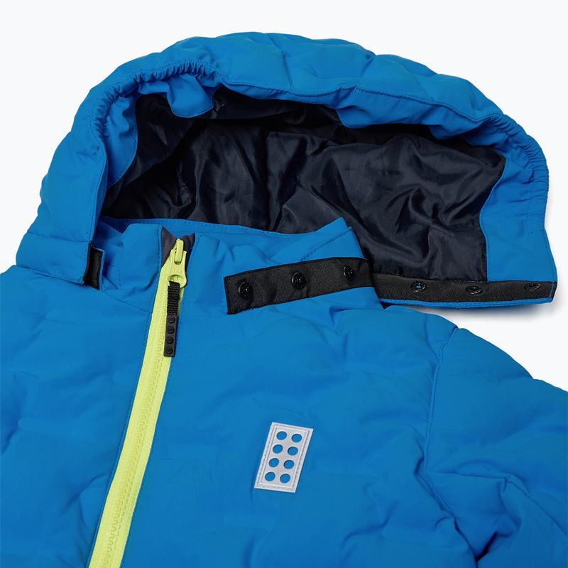 Detská lyžiarska bunda LEGO Lwjipe 706 blue/lime 3