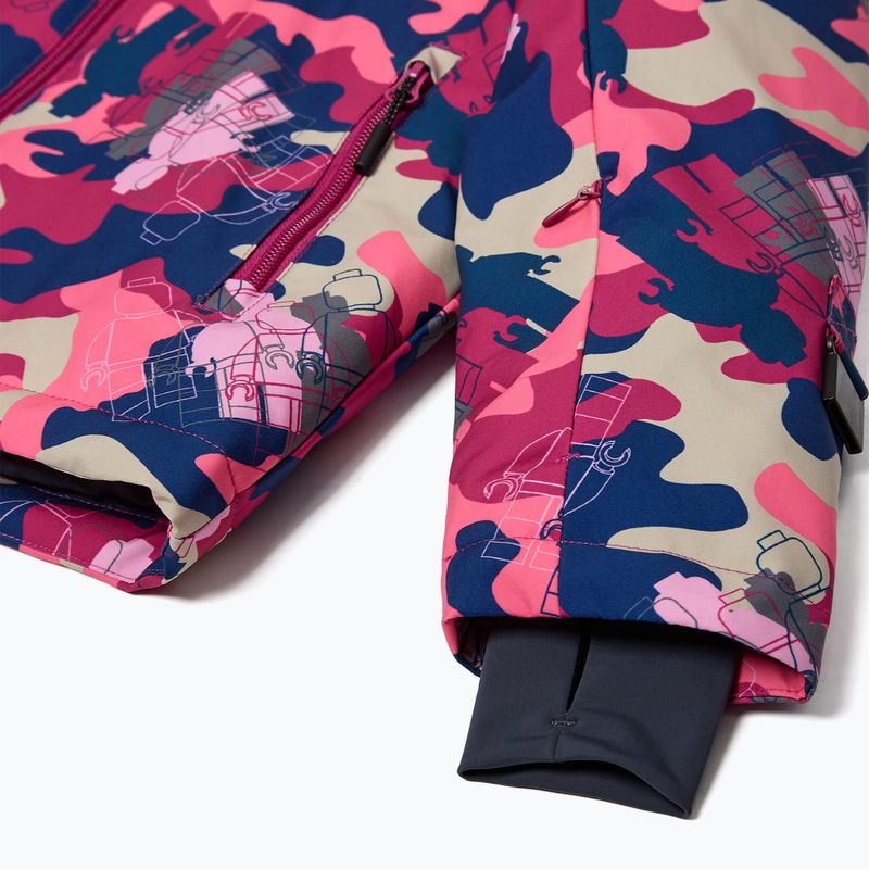 Detská lyžiarska bunda LEGO Lwjaz 808 fuchsia 5