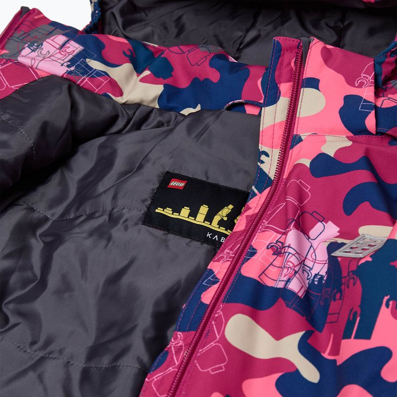 Detská lyžiarska bunda LEGO Lwjaz 808 fuchsia 6