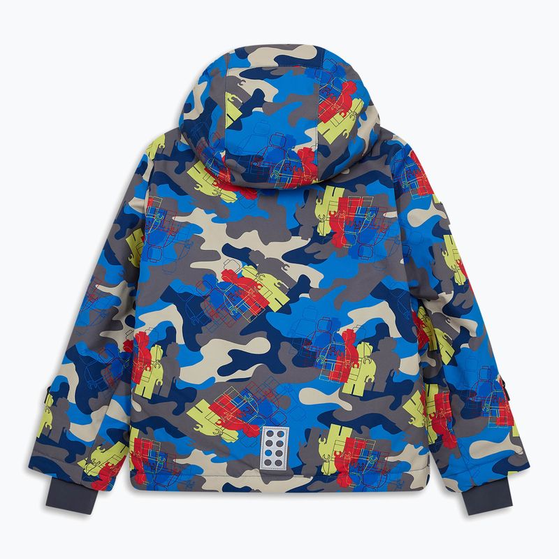 Detská lyžiarska bunda  LEGO Lwjaz 808 blue 3