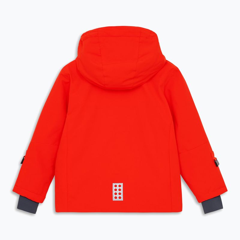 Detská lyžiarska bunda LEGO Lwjaz 802 red 2