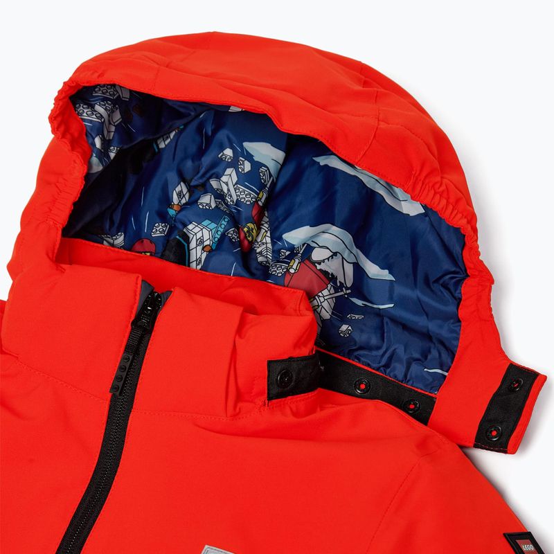 Detská lyžiarska bunda LEGO Lwjaz 802 red 3