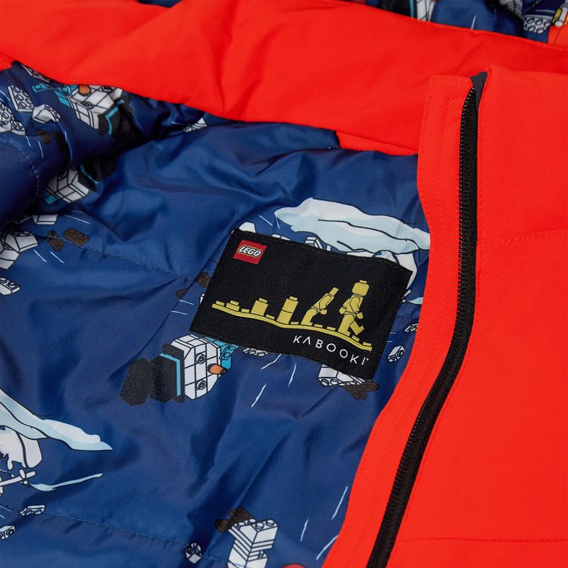 Detská lyžiarska bunda LEGO Lwjaz 802 red 5