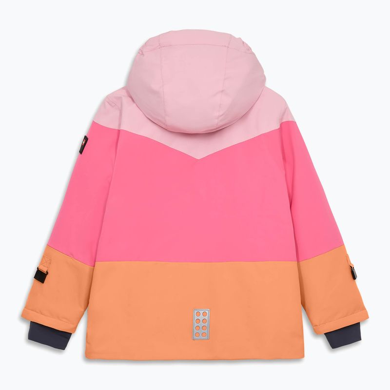 Detská lyžiarska bunda LEGO Lwjested 708 light orange 2