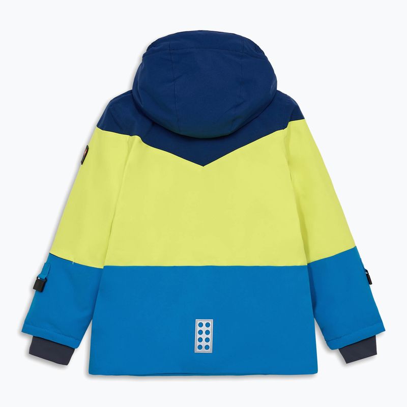 Detská lyžiarska bunda LEGO Lwjested 708 blue 2