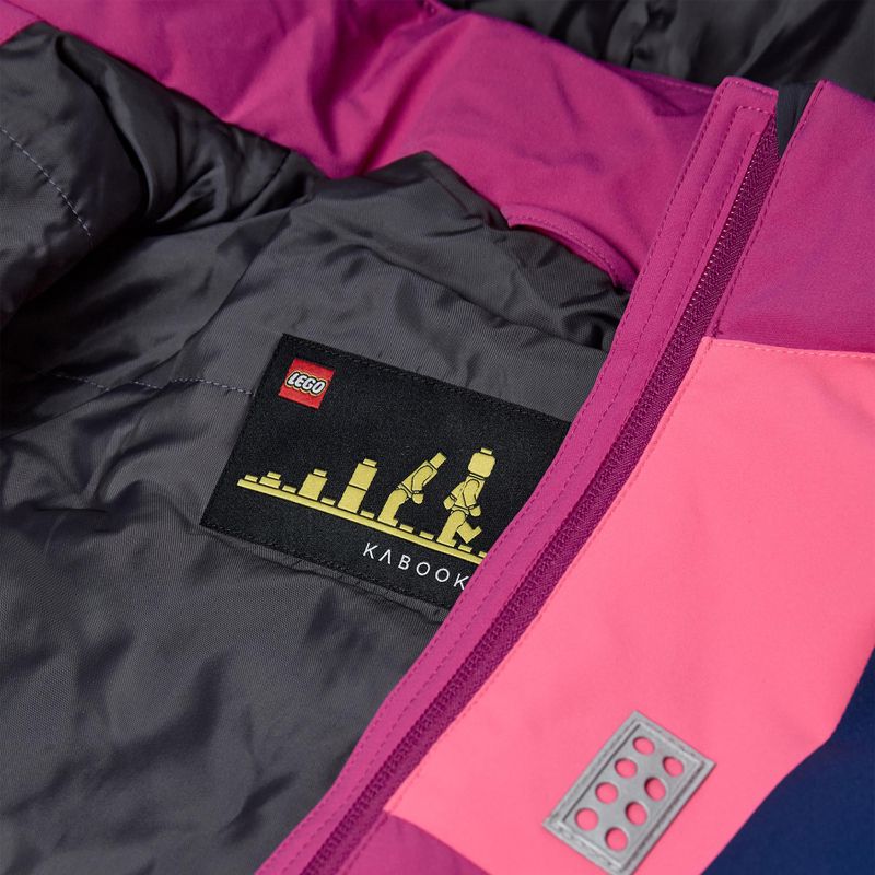 Detská lyžiarska bunda LEGO Lwjaz 801 fuchsia 5