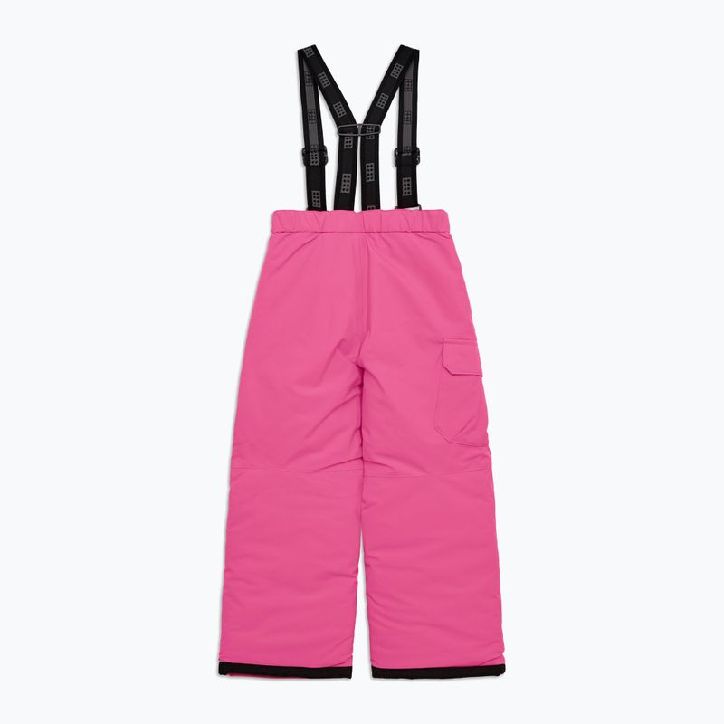 Detské lyžiarske nohavice LEGO Lwpayton 701 pink 2