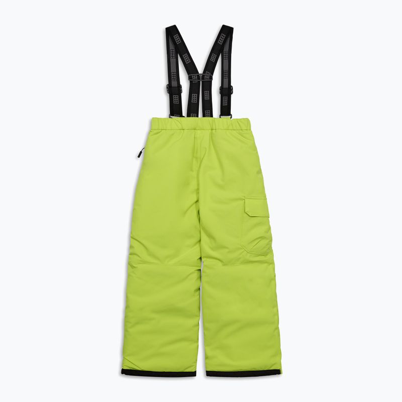 Detské lyžiarske nohavice LEGO Lwpayton 701 lime green 2