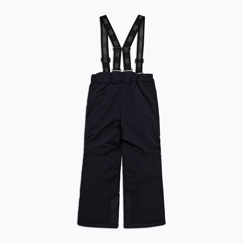 Detské lyžiarske nohavice LEGO Lwpowai 708 black 2