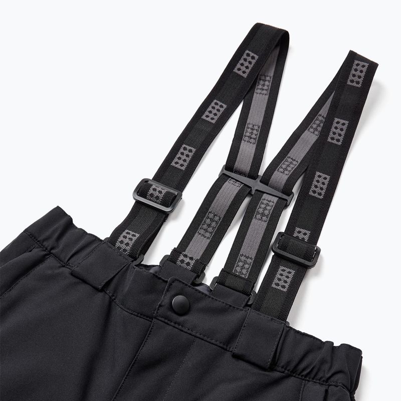 Detské lyžiarske nohavice LEGO Lwpowai 708 black 3