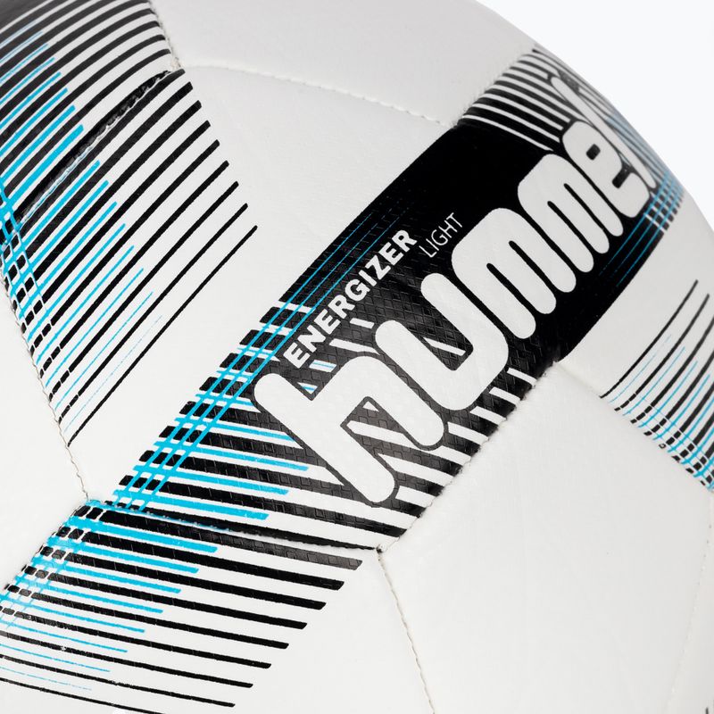 Hummel Energizer Light FB futbalová lopta biela/čierna/modrá veľkosť 5 3