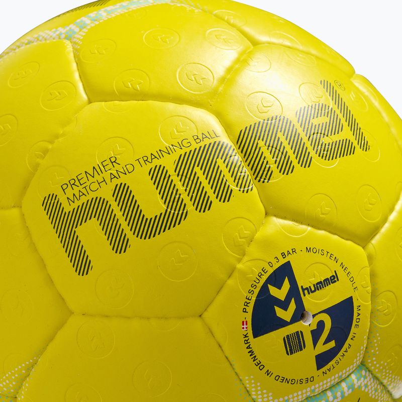 Hummel Premier HB hádzaná žltá/biela/modrá veľkosť 2 3