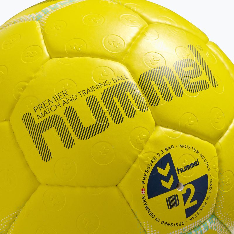 Hummel Premier HB hádzaná žltá/biela/modrá veľkosť 3 3