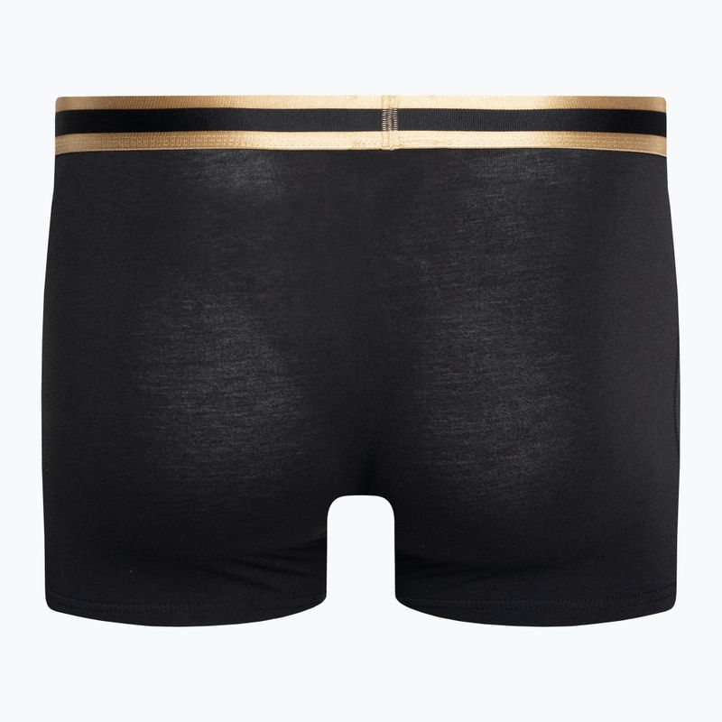 Pánske boxerky CR7 Basic Trunk 3 páry black/gold 3