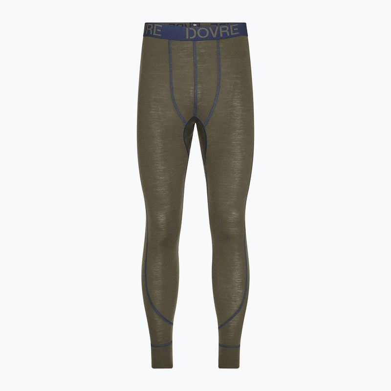 Pánske termonohavice Dovre Active Wool Bottom khaki 2