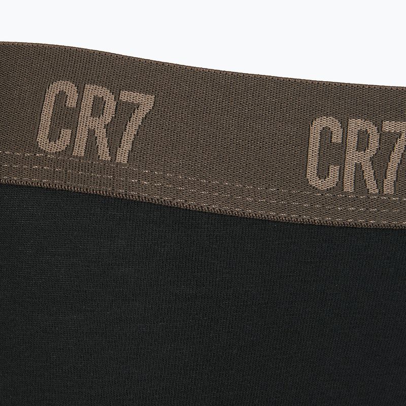 Pánske boxerky CR7 Basic Trunk 3 páry black/brown 10