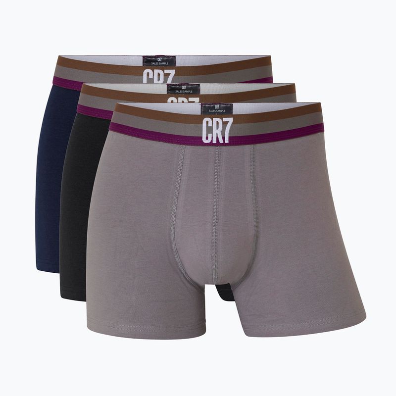 Pánske boxerky CR7 Basic Trunk 3 páry 704 multicolour