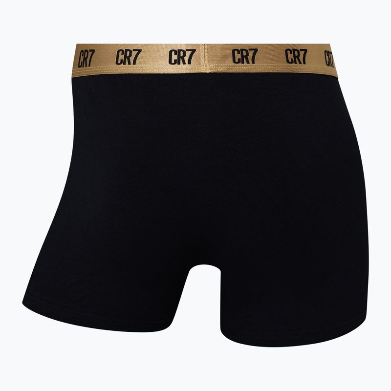 Pánske boxerky CR7 Basic Trunk 4 páry 2491 black 3