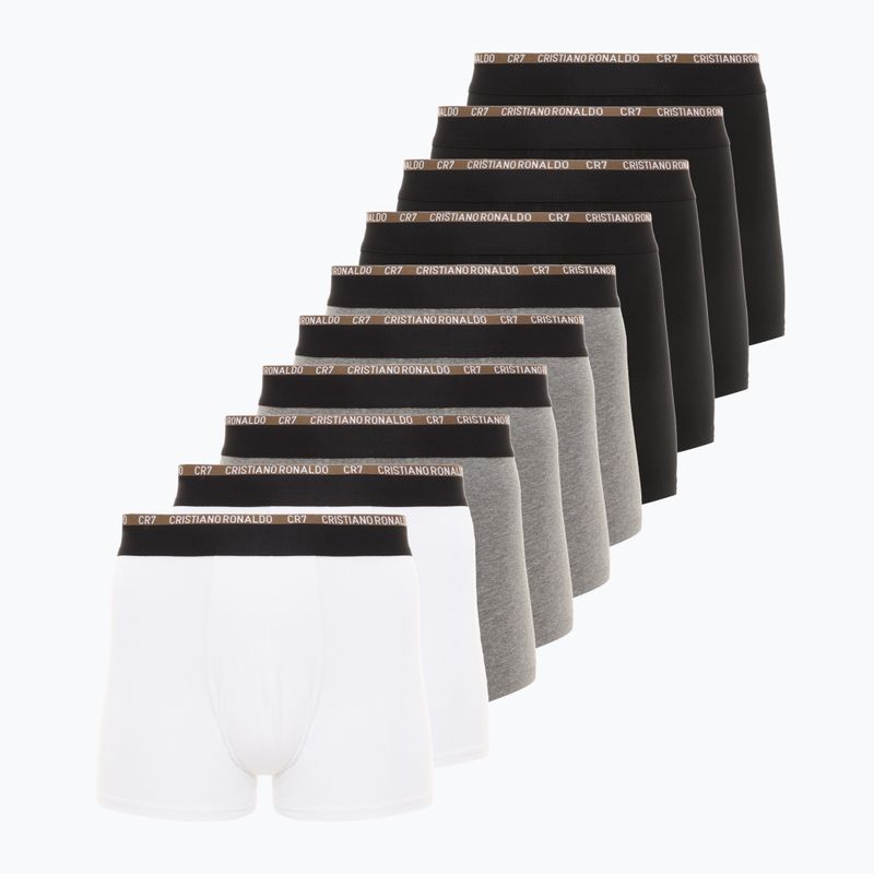 Pánske boxerky CR7 Basic Trunk 10 ks multicolur
