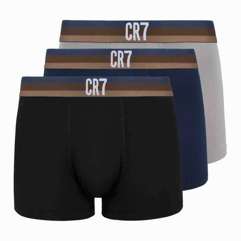Pánske boxerky CR7 Basic Trunk 3 ks 2114 multicolour