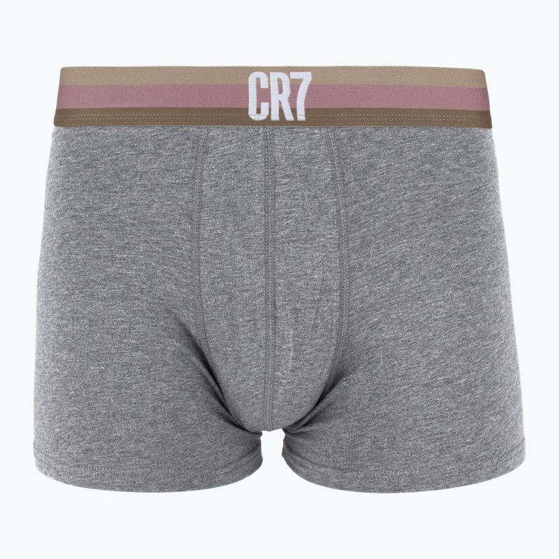 Pánske boxerky CR7 Basic Trunk 3 ks 711 multicolour 3