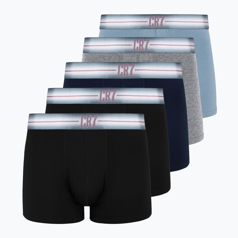 Pánske boxerky CR7 Basic Trunk 5 párov viacfarebné