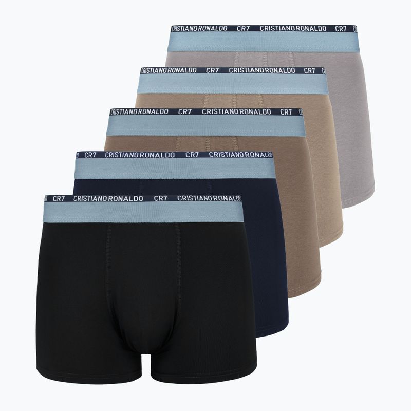Pánske boxerky CR7 Basic Trunk 5 ks 2412 multicolur