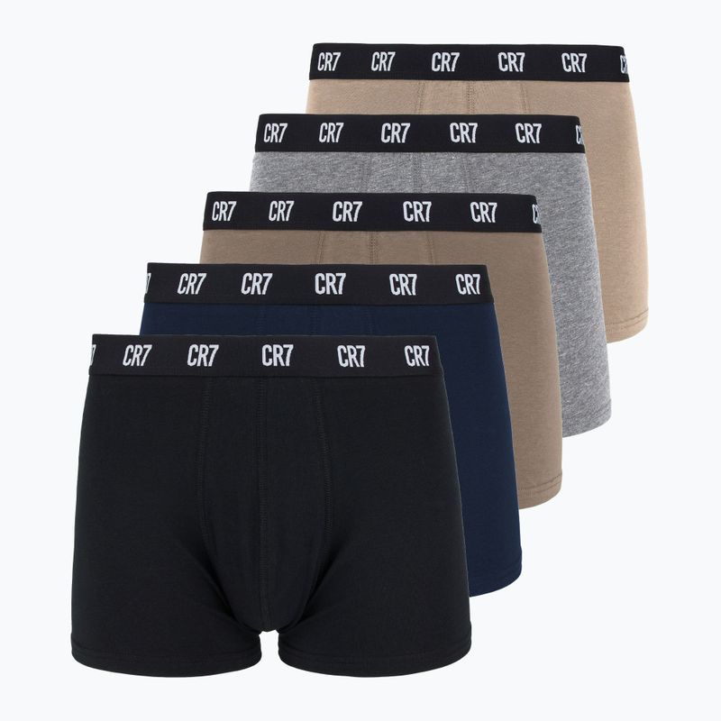 Pánske boxerky CR7 Basic Trunk 5 ks 2414 multicolur