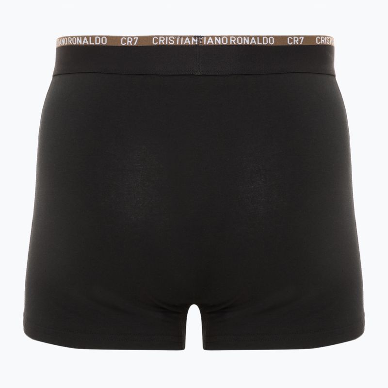 Pánske boxerky CR7 Basic Trunk 3 ks 2763 black 2