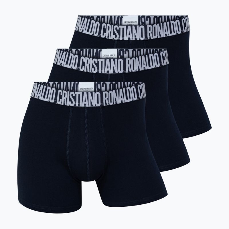 Pánske boxerky CR7 Basic Trunk 3 páry 2765 black