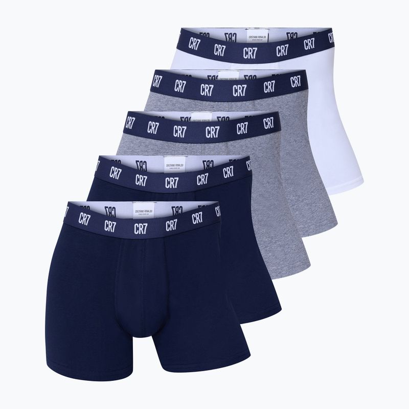 Pánske boxerky CR7 Basic Trunk 5 ks 2336 multicolur
