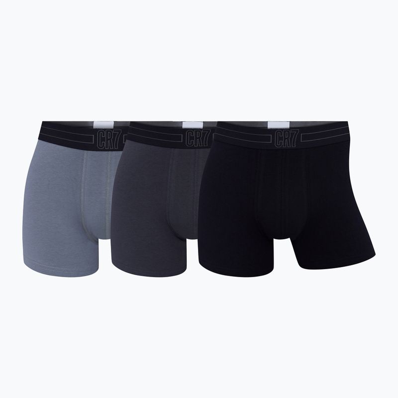 Pánske boxerky CR7 Basic Trunk 3 multicolour pairs 2