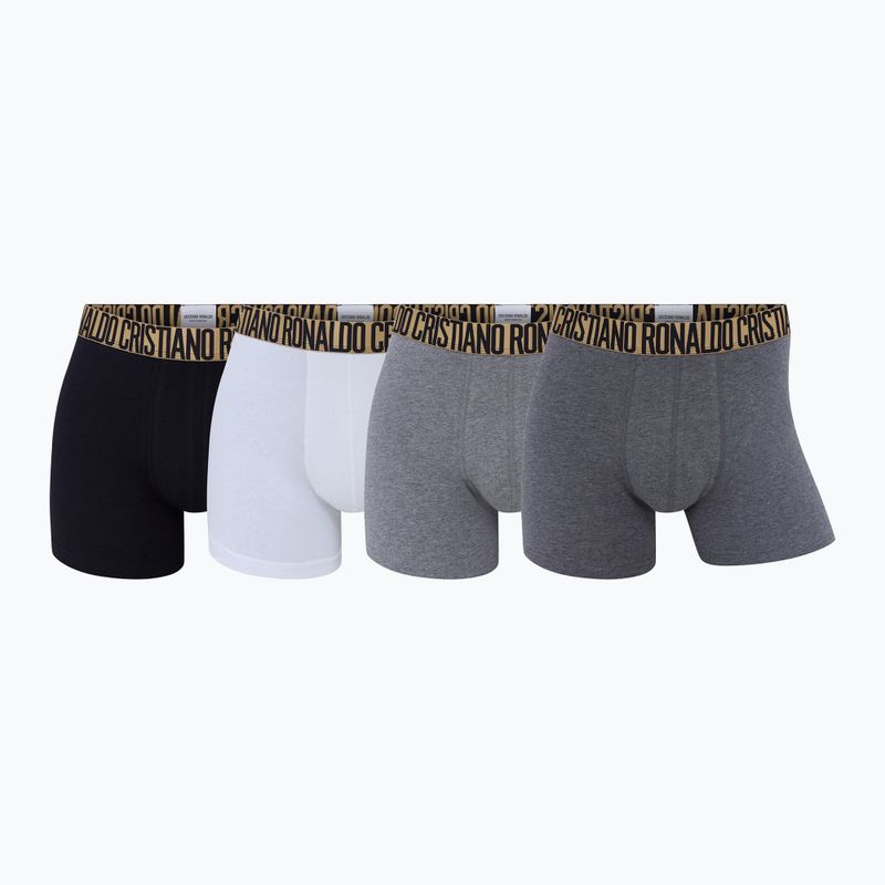 Pánske boxerky CR7 Basic Trunk 4 pairs 2504 multicolor 2