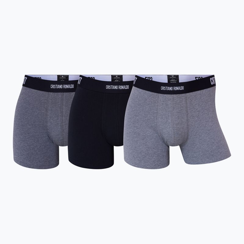 Pánske boxerky CR7 Basic Trunk 3 páry multicolour