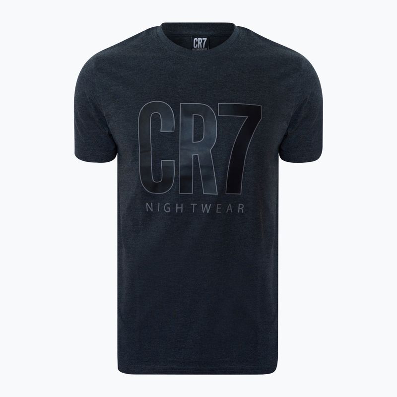Pánske pyžamo CR7 Pyjama Short dark grey melange 2