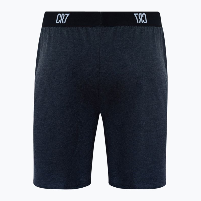 Pánske pyžamo CR7 Pyjama Short dark grey melange 5