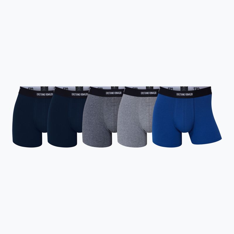 Pánske boxerky CR7 Basic Trunk 5 párov multicolour 2
