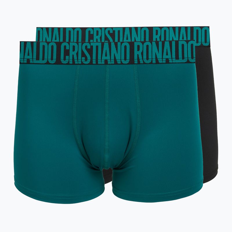 Pánske boxerky CR7 Fashion Trunk Micro 2 páry 456 multicolour