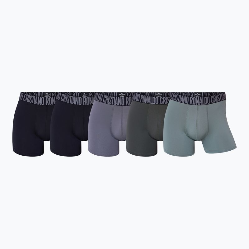 Pánske boxerky CR7 Fashion Trunk 5 párov  700 multicolour 2