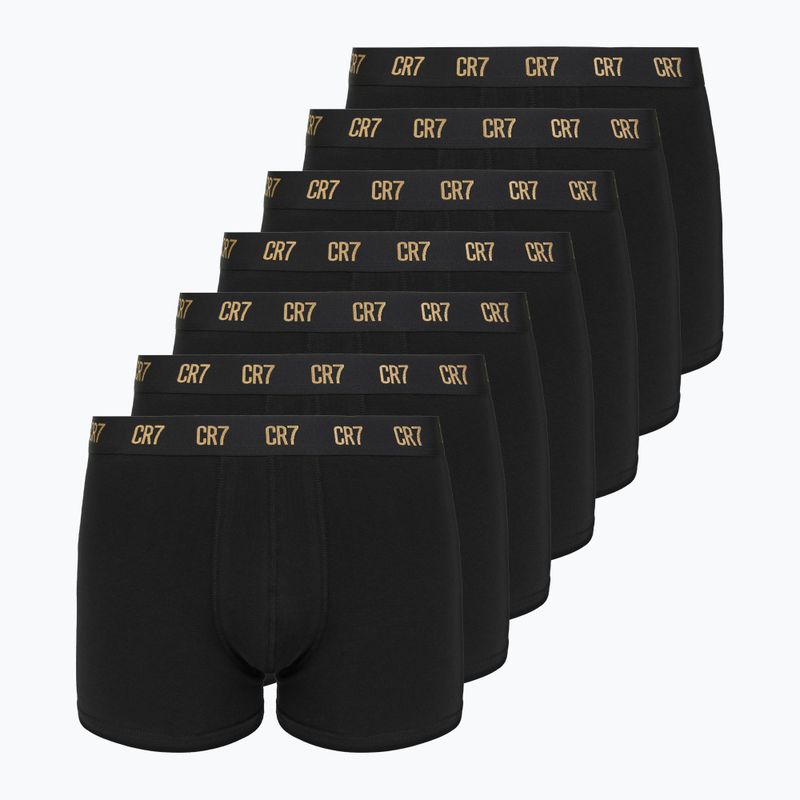 Pánske boxerky CR7 Basic Trunk 7 párov 2816 black