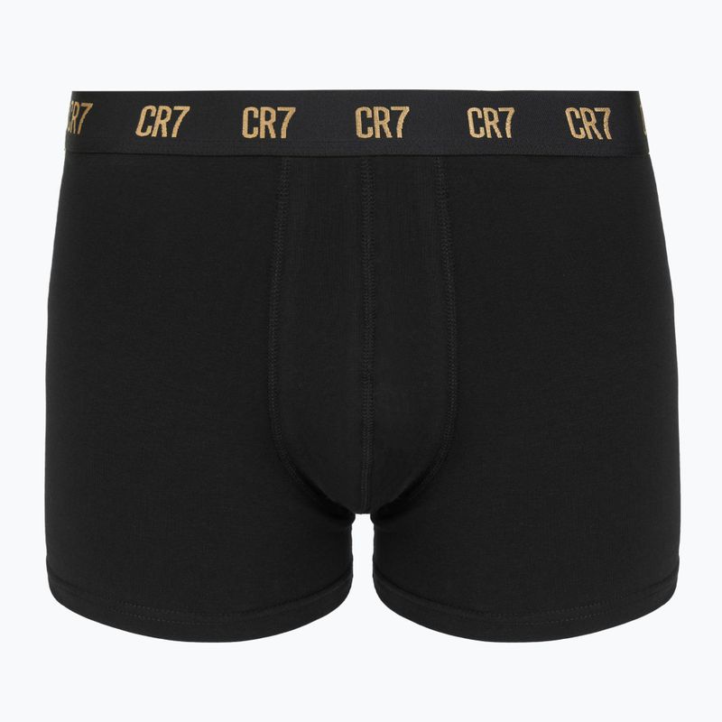 Pánske boxerky CR7 Basic Trunk 7 párov 2816 black 2